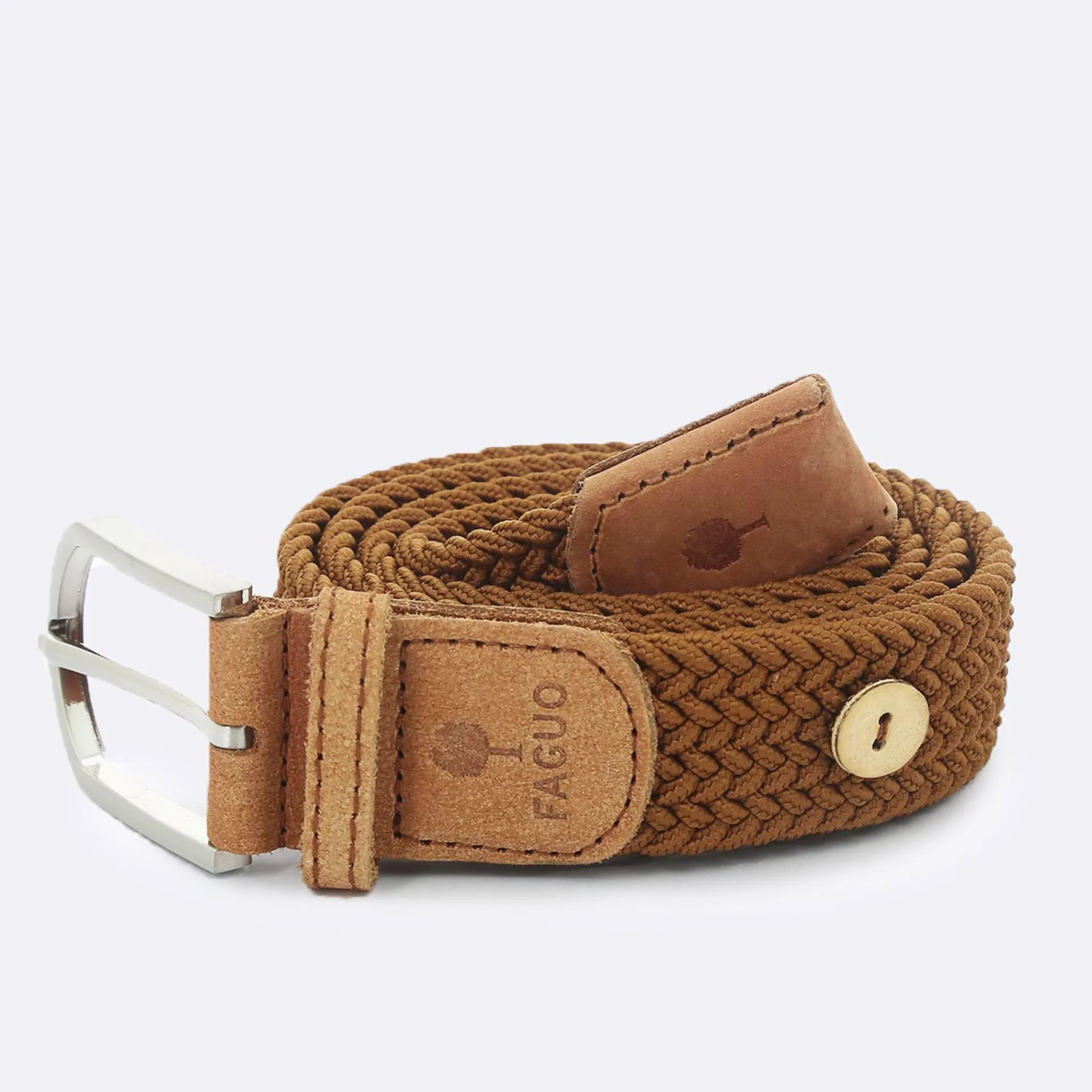 Online FAGUO Ceinture camel