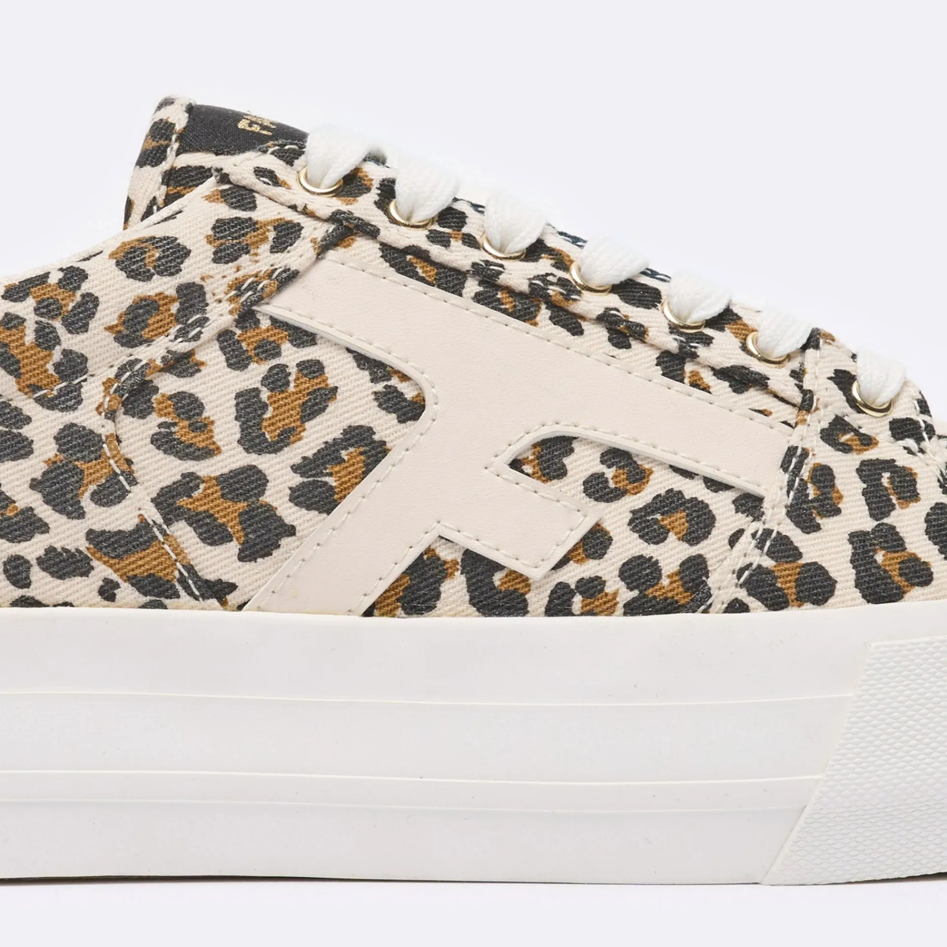 Shop FAGUO Tennis basses beiges